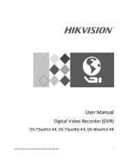 Hikvision DS-7332HQI-K4 User Manual