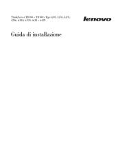 Lenovo ThinkServer TD100x (Italian) Installation Guide