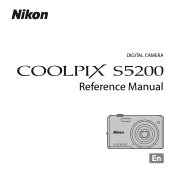 Nikon COOLPIX S5200 Reference Manual