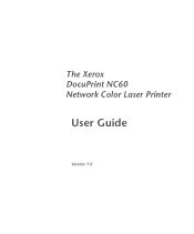 Xerox NC60 User Guide