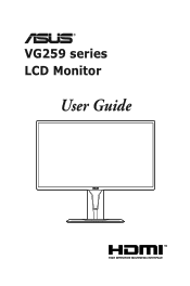 Asus TUF GAMING VG259Q VG259Q Series User Guide