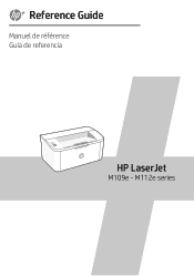 HP LaserJet M109e Reference Guide