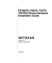 Netgear FS752TPS FS752TS  Hardware manual