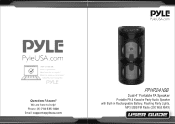 Pyle PPHP2416B Instruction Manual