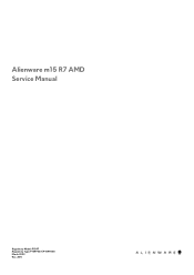 Dell Alienware m15 R7 AMD Service Manual