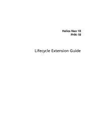Acer PREDATOR HELIOS NEO 18 Lifecycle Ext. Guide