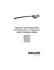 Philips 30PW8402 Quick start guide