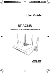 Asus RT-AC88U ASUS RT-AC88U user s manual in English