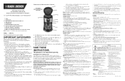 Black & Decker CM4000S User Manual
