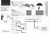 Insignia NS-32D220NA20 Quick Setup Guide