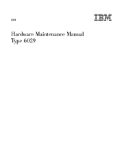 Lenovo NetVista Hardware Maintenance Manual (HMM) for IBM NetVista 6029 systems