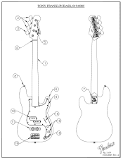 Fender Tony Franklin Fretless Precision Bass Tony Franklin Fretless Precision Bass Service Manual