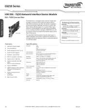 Lantronix C6210 Series C6210 Series Datasheet PDF 275.40 KB