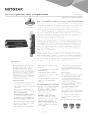 Netgear GS510TPP Product Data Sheet
