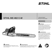 Stihl MS 462 C-M Instruction Manual