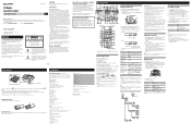 Sony CFDG700CP Instruction Manual