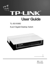 TP-Link TL-SG1008D User Guide