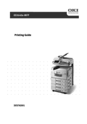 Oki ES3640exMFP Guide:  MFP Printing ES3640MFP (American English)