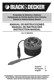 Black & Decker BBC2CB Instruction Manual