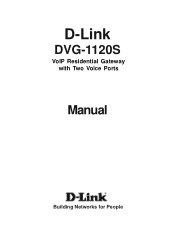 D-Link DVG-1120S Manual