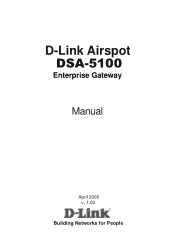 D-Link DSA 5100 Product Manual