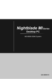 MSI Nightblade MI2 User Manual