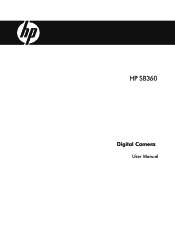 HP SB360 HP SB360 Digital Camera - User's Manual