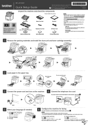 Brother International MFC-L9570CDW Quick Setup Guide