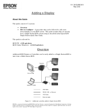 Epson KDS Expansion Box KD-IB01 KDS Quick User Manual - Adding a Display