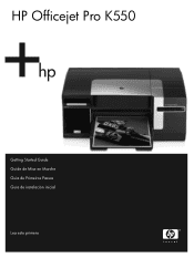 HP Officejet K500 Getting Started Guide
