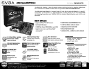 EVGA X58 Classified3 PDF Spec Sheet