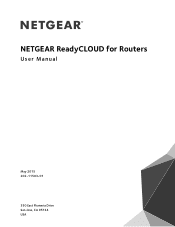 Netgear R7960P ReadyCLOUD User Manual