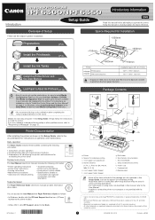 Canon 3807B007 Setup Guide