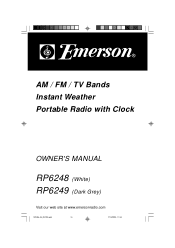 Emerson RP6248 Owners Manual