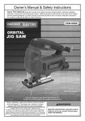 Harbor Freight Tools 69582 User Manual