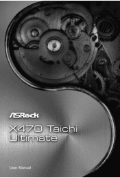 ASRock X470 Taichi Ultimate User Manual