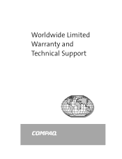 HP Presario R3000 Compaq Presario Notebook PC series - Worldwide Limited Warranty and Technical Support
