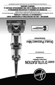 Hoover FH51000 Product Manual