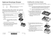 Lexmark C752 Optional Envelope Drawer Sheet