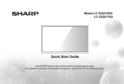 Sharp LC-32Q3180U LC 32Q3180U QSG.pdf