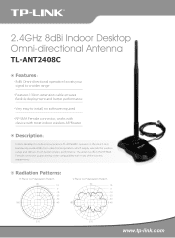 TP-Link TL-ANT2408C Specifications