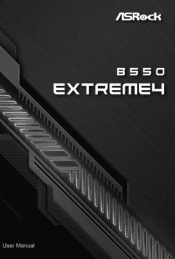 ASRock B550 Extreme4 User Manual