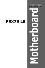 Asus P9X79 LE P9X79 LE User's Manual