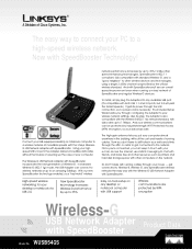 Cisco WUSB54GS Product Guide