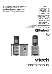 Vtech DS662V-1H User Manual