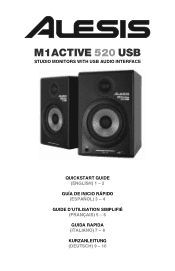 Alesis M1Active 520 USB Quick Start Guide
