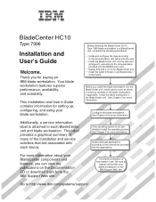 IBM HC10 User Guide