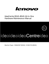 Lenovo B545 IdeaCentre B345-B545 All-In-One Hardware Maintenance Manual