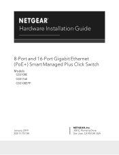 Netgear GSS116E Hardware Installation Guide