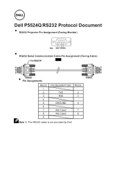 Dell P5524Q Monitor - RS232 Protocol Guide
